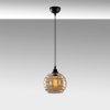 Modern Black Wall Lamp, MDF Body, 60 x 12 x 33 cm, E27 Socket (Max 40W), IP20, Pluggable, Laser-Cut Design, Stylish & Functional Lighting for Any Space
