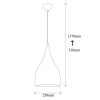 Modern Black Wall Lamp, MDF Body, 60 x 12 x 33 cm, E27 Socket (Max 40W), IP20, Pluggable, Laser-Cut Design, Stylish & Functional Lighting for Any Space