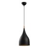 Modern Black Wall Lamp, MDF Body, 60 x 12 x 33 cm, E27 Socket (Max 40W), IP20, Pluggable, Laser-Cut Design, Stylish & Functional Lighting for Any Space