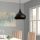 Modern Black Wall Lamp, MDF Body, 60 x 12 x 33 cm, E27 Socket (Max 40W), IP20, Pluggable, Laser-Cut Design, Stylish & Functional Lighting for Any Space