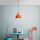 Stylish Orange Chandelier, Adjustable Height 28-117 cm, Metal Body Ø30 h:23 cm, Base Plate Ø10 h:5 cm, 1 x E27 Max 40W Socket, Perfect for Modern Living Spaces, Elegant Lighting Solution