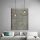 Modern Black Wall Lamp, MDF Body, 60 x 12 x 33 cm, E27 Socket (Max 40W), IP20, Pluggable, Laser-Cut Design, Stylish & Functional Lighting for Any Space