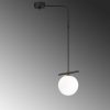 Modern Black Wall Lamp, MDF Body, 60 x 12 x 33 cm, E27 Socket (Max 40W), IP20, Pluggable, Laser-Cut Design, Stylish & Functional Lighting for Any Space