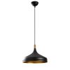 Modern Black Wall Lamp, MDF Body, 60 x 12 x 33 cm, E27 Socket (Max 40W), IP20, Pluggable, Laser-Cut Design, Stylish & Functional Lighting for Any Space