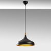 Modern Black Wall Lamp, MDF Body, 60 x 12 x 33 cm, E27 Socket (Max 40W), IP20, Pluggable, Laser-Cut Design, Stylish & Functional Lighting for Any Space