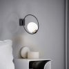 Modern Black Wall Lamp, MDF Body, 60 x 12 x 33 cm, E27 Socket (Max 40W), IP20, Pluggable, Laser-Cut Design, Stylish & Functional Lighting for Any Space