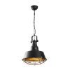 Modern Black Wall Lamp, MDF Body, 60 x 12 x 33 cm, E27 Socket (Max 40W), IP20, Pluggable, Laser-Cut Design, Stylish & Functional Lighting for Any Space