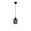 Modern Black Wall Lamp, MDF Body, 60 x 12 x 33 cm, E27 Socket (Max 40W), IP20, Pluggable, Laser-Cut Design, Stylish & Functional Lighting for Any Space