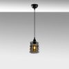Modern Black Wall Lamp, MDF Body, 60 x 12 x 33 cm, E27 Socket (Max 40W), IP20, Pluggable, Laser-Cut Design, Stylish & Functional Lighting for Any Space