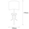 Modern Black Wall Lamp, MDF Body, 60 x 12 x 33 cm, E27 Socket (Max 40W), IP20, Pluggable, Laser-Cut Design, Stylish & Functional Lighting for Any Space