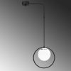 Modern Black Wall Lamp, MDF Body, 60 x 12 x 33 cm, E27 Socket (Max 40W), IP20, Pluggable, Laser-Cut Design, Stylish & Functional Lighting for Any Space