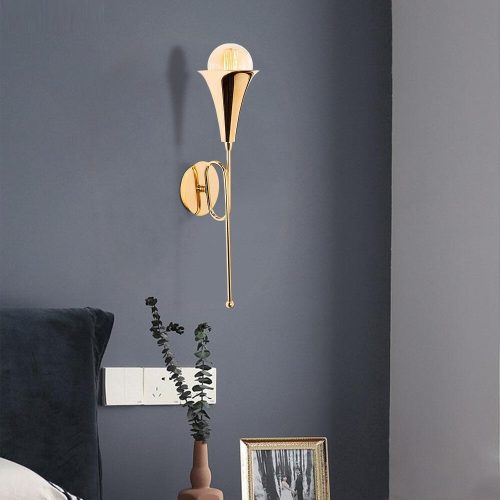 Modern Black Wall Lamp, MDF Body, 60 x 12 x 33 cm, E27 Socket (Max 40W), IP20, Pluggable, Laser-Cut Design, Stylish & Functional Lighting for Any Space