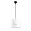 Modern Black Wall Lamp, MDF Body, 60 x 12 x 33 cm, E27 Socket (Max 40W), IP20, Pluggable, Laser-Cut Design, Stylish & Functional Lighting for Any Space