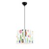 Modern Black Wall Lamp, MDF Body, 60 x 12 x 33 cm, E27 Socket (Max 40W), IP20, Pluggable, Laser-Cut Design, Stylish & Functional Lighting for Any Space