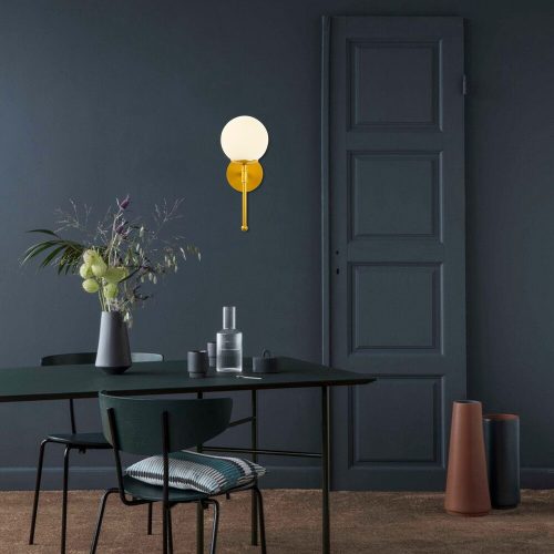 Modern Black Wall Lamp, MDF Body, 60 x 12 x 33 cm, E27 Socket (Max 40W), IP20, Pluggable, Laser-Cut Design, Stylish & Functional Lighting for Any Space