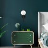 Modern Black Wall Lamp, MDF Body, 60 x 12 x 33 cm, E27 Socket (Max 40W), IP20, Pluggable, Laser-Cut Design, Stylish & Functional Lighting for Any Space