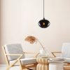 Modern Black Wall Lamp, MDF Body, 60 x 12 x 33 cm, E27 Socket (Max 40W), IP20, Pluggable, Laser-Cut Design, Stylish & Functional Lighting for Any Space