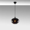 Modern Black Wall Lamp, MDF Body, 60 x 12 x 33 cm, E27 Socket (Max 40W), IP20, Pluggable, Laser-Cut Design, Stylish & Functional Lighting for Any Space
