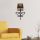 Modern Black Wall Lamp, Metal Body, 15 x 28 cm, Height: 62 cm, E27 Socket Max 40W, IP20, Includes Setup Instructions, Stylish Solid Color Design for Contemporary Home Decor & Ambiance