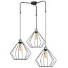 Modern Black Wall Lamp, MDF Body, 60 x 12 x 33 cm, E27 Socket (Max 40W), IP20, Pluggable, Laser-Cut Design, Stylish & Functional Lighting for Any Space