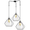 Modern Black Wall Lamp, MDF Body, 60 x 12 x 33 cm, E27 Socket (Max 40W), IP20, Pluggable, Laser-Cut Design, Stylish & Functional Lighting for Any Space