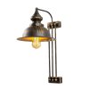 Modern Black Wall Lamp, MDF Body, 60 x 12 x 33 cm, E27 Socket (Max 40W), IP20, Pluggable, Laser-Cut Design, Stylish & Functional Lighting for Any Space