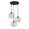 Modern Black Wall Lamp, MDF Body, 60 x 12 x 33 cm, E27 Socket (Max 40W), IP20, Pluggable, Laser-Cut Design, Stylish & Functional Lighting for Any Space