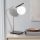 Elegant Scandinavian Table Lamp, Metal Body with Glass Cap, 55 cm Height, 15 cm Diameter, On/Off Switch, 200 cm Cable, E27 Socket, Max 40W, Stylish Gold & Black Design for Modern Interiors