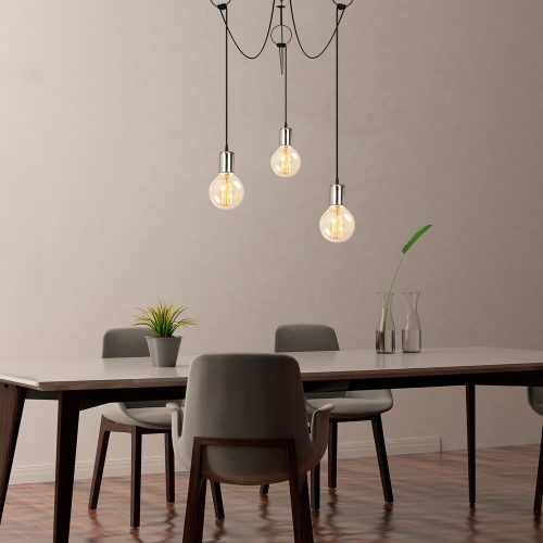 Modern Black Wall Lamp, MDF Body, 60 x 12 x 33 cm, E27 Socket (Max 40W), IP20, Pluggable, Laser-Cut Design, Stylish & Functional Lighting for Any Space