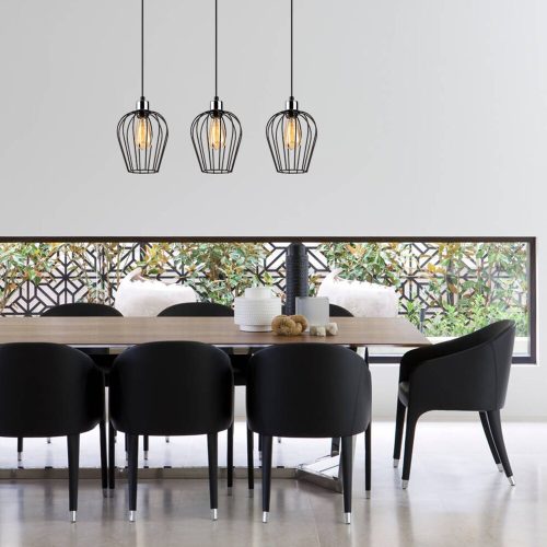 Modern Black Wall Lamp, MDF Body, 60 x 12 x 33 cm, E27 Socket (Max 40W), IP20, Pluggable, Laser-Cut Design, Stylish & Functional Lighting for Any Space