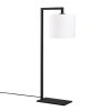 Modern Black Wall Lamp, MDF Body, 60 x 12 x 33 cm, E27 Socket (Max 40W), IP20, Pluggable, Laser-Cut Design, Stylish & Functional Lighting for Any Space