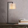 Modern Black Wall Lamp, MDF Body, 60 x 12 x 33 cm, E27 Socket (Max 40W), IP20, Pluggable, Laser-Cut Design, Stylish & Functional Lighting for Any Space