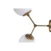 Modern Black Wall Lamp, MDF Body, 60 x 12 x 33 cm, E27 Socket (Max 40W), IP20, Pluggable, Laser-Cut Design, Stylish & Functional Lighting for Any Space