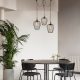 Modern Black Wall Lamp, MDF Body, 60 x 12 x 33 cm, E27 Socket (Max 40W), IP20, Pluggable, Laser-Cut Design, Stylish & Functional Lighting for Any Space