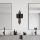 Modern Black Wall Lamp, Metal Body, 75 x 10 x 22 cm | E27 Socket, Max 40W, IP20 | Includes Setup Instructions | Stylish & Functional Lighting for Home & Office Decor