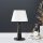 Modern Black Wall Lamp, MDF Body, 60 x 12 x 33 cm, E27 Socket (Max 40W), IP20, Pluggable, Laser-Cut Design, Stylish & Functional Lighting for Any Space