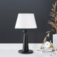Modern Black Wall Lamp, MDF Body, 60 x 12 x 33 cm, E27 Socket (Max 40W), IP20, Pluggable, Laser-Cut Design, Stylish & Functional Lighting for Any Space