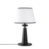 Modern Black Wall Lamp, MDF Body, 60 x 12 x 33 cm, E27 Socket (Max 40W), IP20, Pluggable, Laser-Cut Design, Stylish & Functional Lighting for Any Space
