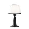 Modern Black Wall Lamp, MDF Body, 60 x 12 x 33 cm, E27 Socket (Max 40W), IP20, Pluggable, Laser-Cut Design, Stylish & Functional Lighting for Any Space