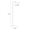 Modern Black Wall Lamp, MDF Body, 60 x 12 x 33 cm, E27 Socket (Max 40W), IP20, Pluggable, Laser-Cut Design, Stylish & Functional Lighting for Any Space