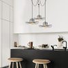 Modern Black Wall Lamp, MDF Body, 60 x 12 x 33 cm, E27 Socket (Max 40W), IP20, Pluggable, Laser-Cut Design, Stylish & Functional Lighting for Any Space