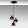 Modern Black Wall Lamp, MDF Body, 60 x 12 x 33 cm, E27 Socket (Max 40W), IP20, Pluggable, Laser-Cut Design, Stylish & Functional Lighting for Any Space