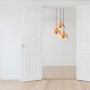 Modern Black Wall Lamp, MDF Body, 60 x 12 x 33 cm, E27 Socket (Max 40W), IP20, Pluggable, Laser-Cut Design, Stylish & Functional Lighting for Any Space