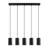 Modern Black Wall Lamp, MDF Body, 60 x 12 x 33 cm, E27 Socket (Max 40W), IP20, Pluggable, Laser-Cut Design, Stylish & Functional Lighting for Any Space