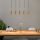 Elegant Gold & Black Chandelier, Adjustable Height 120 cm, 79 x 9 cm | Iron Body, 5 x E27 Socket, Modern Scandinavian Design | Perfect for Living Room, Dining Room & Glam Spaces | Setup Instructions Included