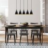 Modern Black Wall Lamp, MDF Body, 60 x 12 x 33 cm, E27 Socket (Max 40W), IP20, Pluggable, Laser-Cut Design, Stylish & Functional Lighting for Any Space