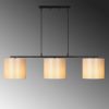 Modern Black Wall Lamp, MDF Body, 60 x 12 x 33 cm, E27 Socket (Max 40W), IP20, Pluggable, Laser-Cut Design, Stylish & Functional Lighting for Any Space