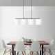 Modern Black Wall Lamp, MDF Body, 60 x 12 x 33 cm, E27 Socket (Max 40W), IP20, Pluggable, Laser-Cut Design, Stylish & Functional Lighting for Any Space