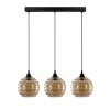 Modern Black Wall Lamp, MDF Body, 60 x 12 x 33 cm, E27 Socket (Max 40W), IP20, Pluggable, Laser-Cut Design, Stylish & Functional Lighting for Any Space