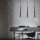 Modern Black Wall Lamp, MDF Body, 60 x 12 x 33 cm, E27 Socket (Max 40W), IP20, Pluggable, Laser-Cut Design, Stylish & Functional Lighting for Any Space